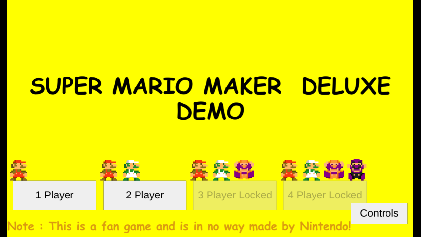 Mario maker 4 sale player